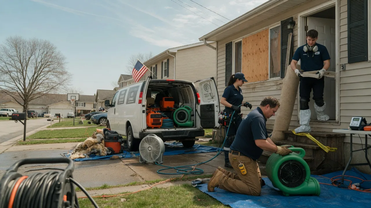 Water Damage Restoration in Farmersville Station, NY near me